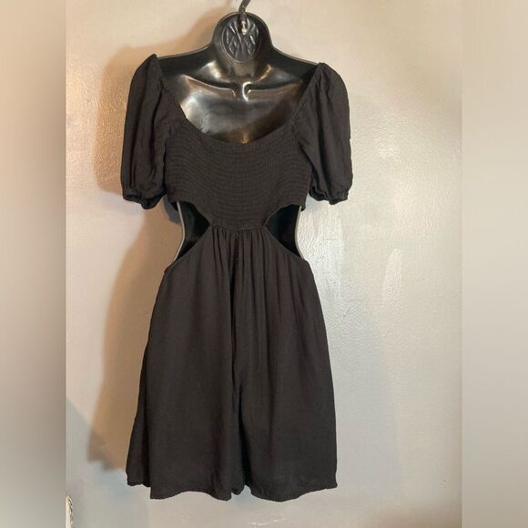 Forever 21 black cutout mini dress - Picture 3 of 7